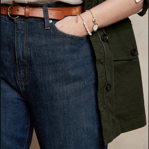 Curvy Rigid High-Rise Dark Wash Straight Jean - NWT